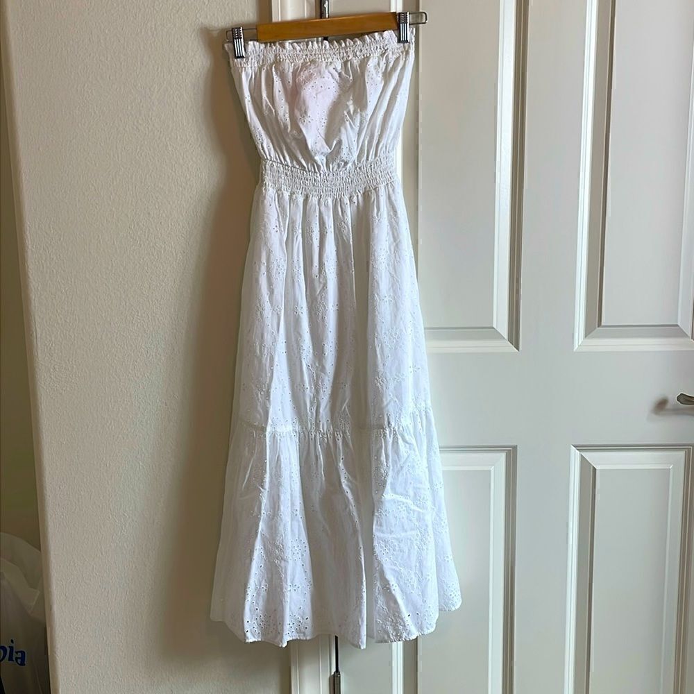 Lilly Pulitzer Nikole Strapless Eyelet Dress - Picture 5 of 6